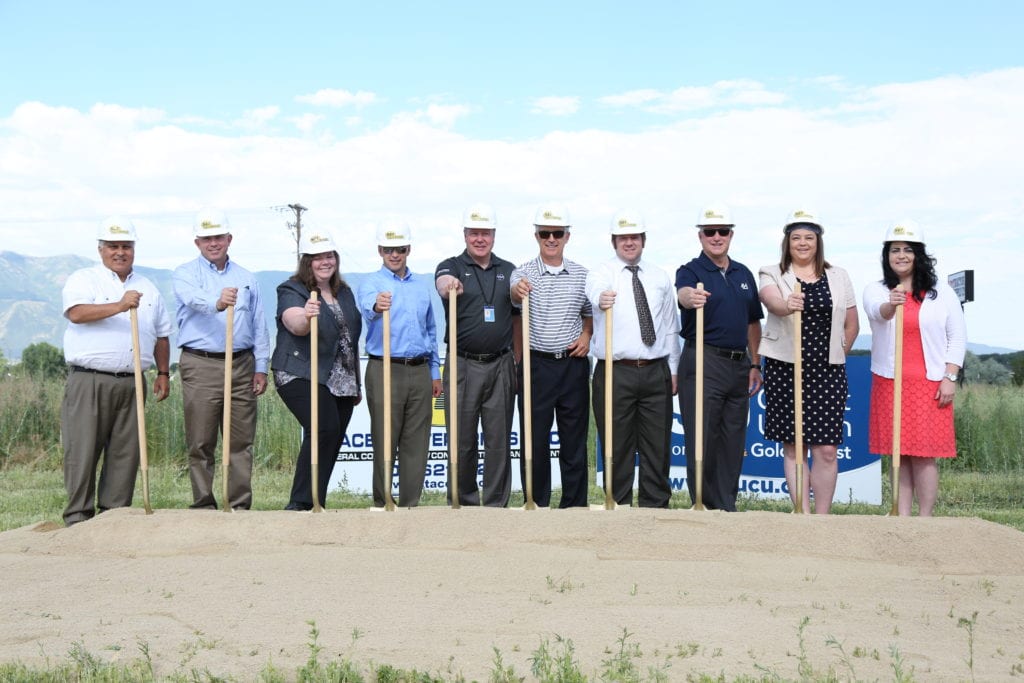 USU Credit Union Groundbreaking